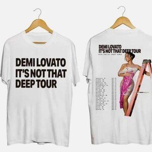 Demi Lovato It’s Not That Deep Tour 2026 Concert Fan T-Shirt. 166